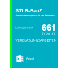 Standardleistungsbuch für Zeitarbeitsverträge für das Bauwesen 661 (V2018) im Excel Format