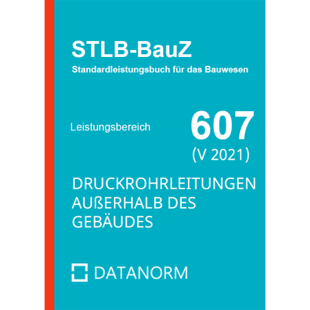 Standardleistungsbuch für Zeitarbeitsverträge für das Bauwesen 607 - 2021 im Datanorm Format