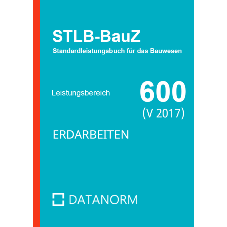 Standardleistungsbuch für Zeitarbeitsverträge für das Bauwesen 600 im Datanorm Format