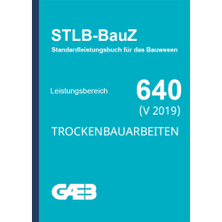 640 Trockenbauarbeiten GAEB...