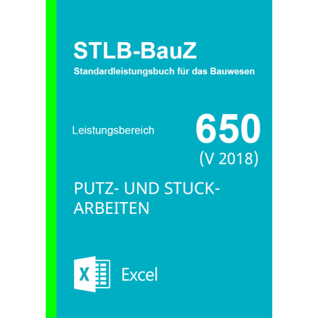 Standardleistungsbuch für Zeitarbeitsverträge für das Bauwesen 650 im GAEB Format