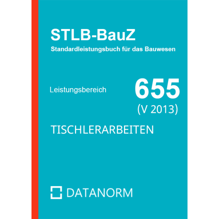Standardleistungsbuch für Zeitarbeitsverträge für das Bauwesen 655 im Datanorm Format