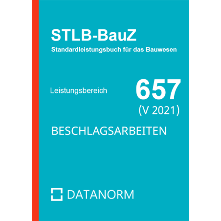 Standardleistungsbuch für Zeitarbeitsverträge für das Bauwesen 657 im Datanorm Format