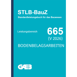 Standardleistungsbuch für Zeitarbeitsverträge für das Bauwesen 665 im GAEB Format