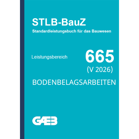 Standardleistungsbuch für Zeitarbeitsverträge für das Bauwesen 665 im GAEB Format