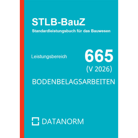 Standardleistungsbuch für Zeitarbeitsverträge für das Bauwesen 665 im Datanorm Format